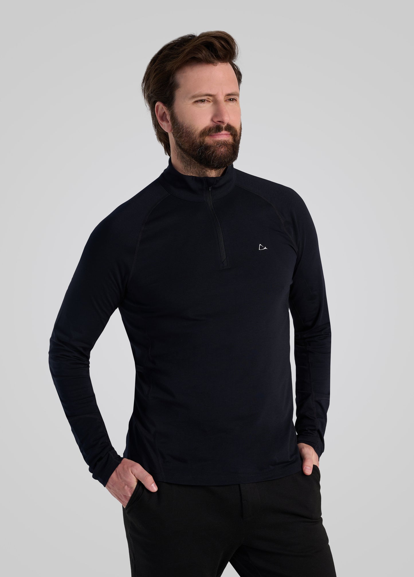 Aiden Merino Wool Long Sleeve Shirt