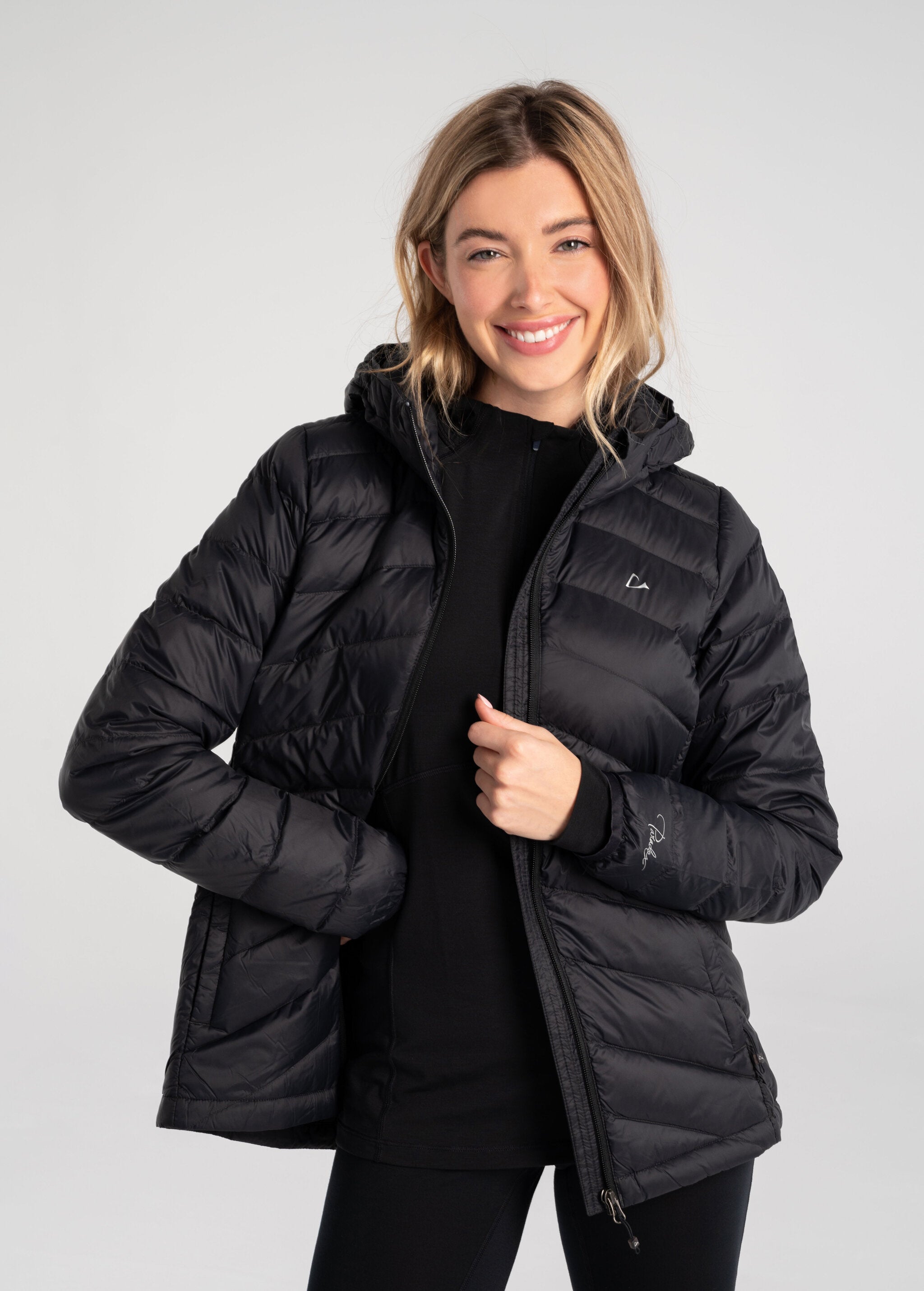 Hooded jacket hot sale women's outerwear